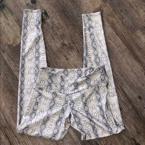 Snake Print Leggings